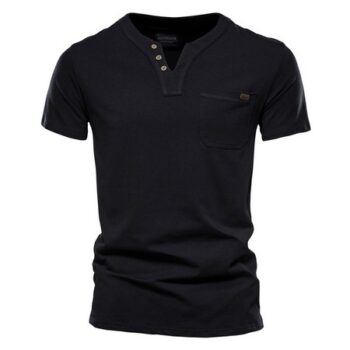 Prémium V nyakú Ing (fekete)