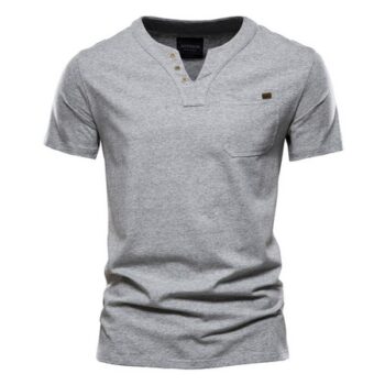 Prémium V nyakú Ing (szürke)