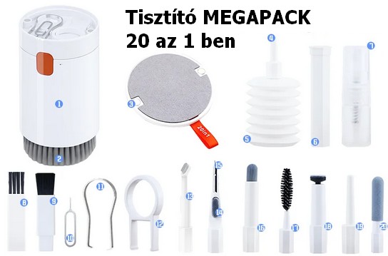 PC/Notebook+Mobil MEGA PACK tisztító készlet