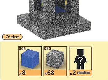 Minecraft Építő Blokk (kút)