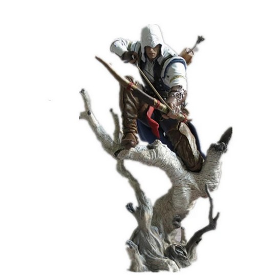 Connor Assassins Creed statue