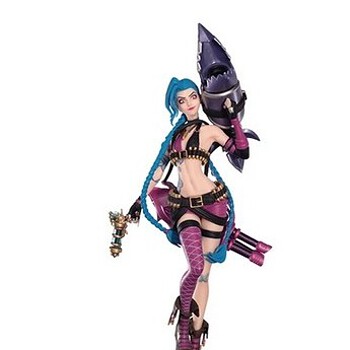 League Of Legends Jinx Statue