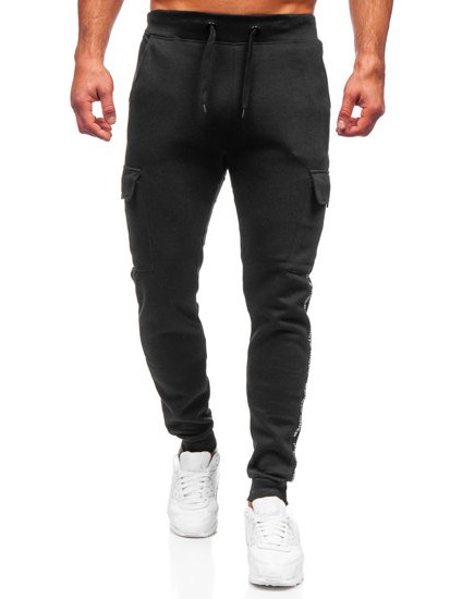 Fekete Katonai Férfi sportnadrág - Image 2