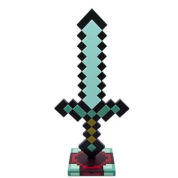 Minecraft Világítós Gyémántkard (11 színű)